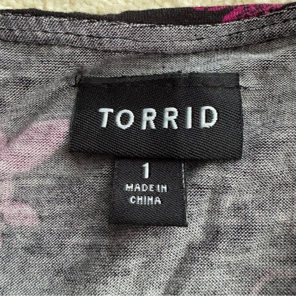 Torrid Purple Sleeveless Halter Maxi Dress size 1 - Picture 5 of 7